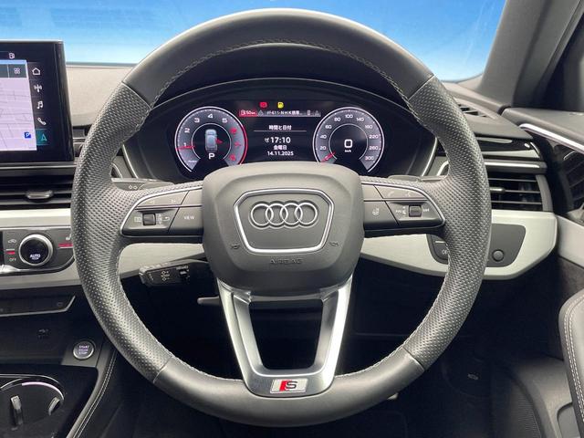 Ａ４アバント ３５ＴＦＳＩ　Ｓライン　パークアシストパッケージ　マトリクスＬＥＤヘッドライトパッケージ　シートヒーター　地デジＴＶチューナー　レーダークルーズ　ＡｐｐｌｅＣａｒＰｌａｙ　全周囲カメラ　スマートキー　ＥＴＣ車載器　禁煙車（12枚目）