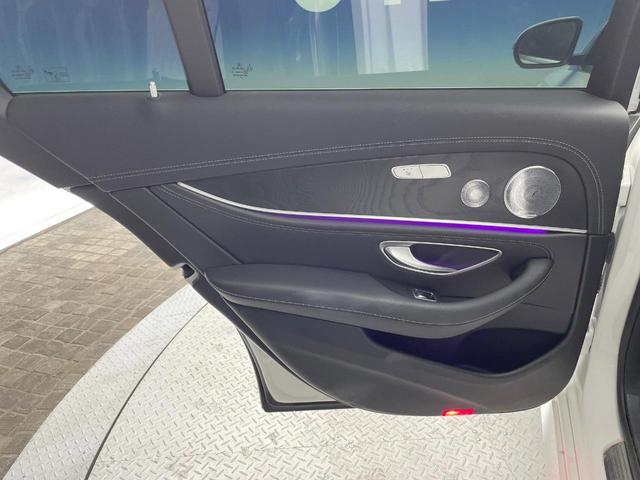 Ｅクラス Ｅ２２０ｄ　アバンギャルド　スポーツ　レザーエクスクルーシブＰＫＧ　パノラミックスライディングルーフ　レーダークルーズコントロール　３６０度カメラ　ブラインドアウポットアシスト　全席シートヒーター　前席パワーシート　純正ナビ　禁煙車（35枚目）