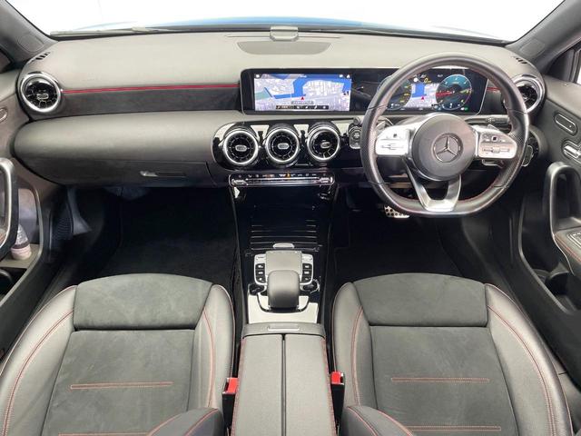 Aクラス A200d AMGライン ナビゲーションPKG ディストロニックプラス ブラインドスポットアシスト バックカメラ LEDヘッド ハイビームアシスト 前席パワーシート 前席シートヒーター パーキングアシスト ETC車載器 禁煙車(2枚目)