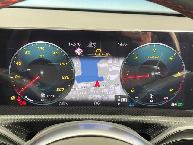 Aクラス A200d AMGライン ナビゲーションPKG ディストロニックプラス ブラインドスポットアシスト バックカメラ LEDヘッド ハイビームアシスト 前席パワーシート 前席シートヒーター パーキングアシスト ETC車載器 禁煙車(42枚目)