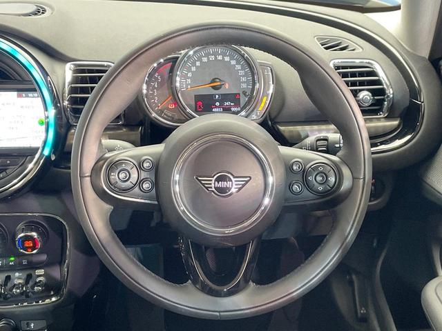 ＭＩＮＩ クーパーＳＤ　クラブマン　ペッパーパッケージ　レーダークルーズ　純正ナビ　Ｂｌｕｅｔｏｏｔｈ　バックカメラ　パークディスタンスコントロール　コンフォートアクセス　ＬＥＤヘッドランプ　純正１７インチＡＷ　ＥＴＣ車載器　禁煙車（12枚目）