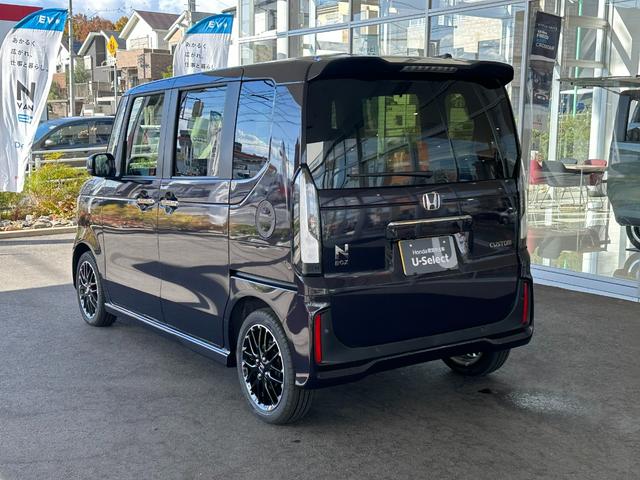 N-BOXカスタム ターボコーディネートスタイル 当社デモカー/ギャザズナビ/両側電動ドア/マルチビューカメラシステム/ホンダセンシング/LEDヘッドライト/スマートキー/コンビシート/シートヒーター/純正15インチアルミホイール(45枚目)