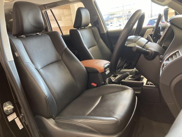 ランドクルーザープラド TX Lパッケージ アルパイン11インチフローティングナビ/バックカメラ/サンルーフ/3列シート/ブラックレザーシート/シートヒーターベンチレーション/ルーフレール/リフトアップ/ETC/レーダークルーズコントロール(45枚目)