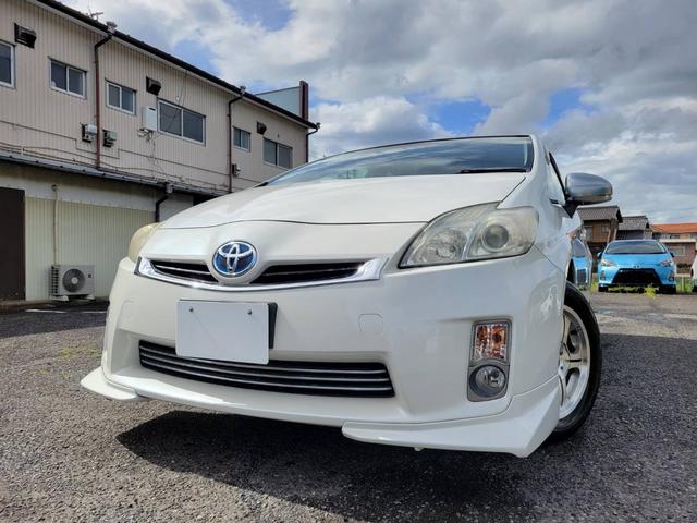プリウス Ｓ　１．８　Ｓ　ワンオーナー禁煙車サンルーフ　ナビＢカメラ　アイドリングストップ搭載　ムーンルーフ　Ｂモニタ－　禁煙　インテリキー　デュアルエアバック　エアＢ　イモビライザー　ドライブレコ－ダ－　ナビＴＶ（43枚目）