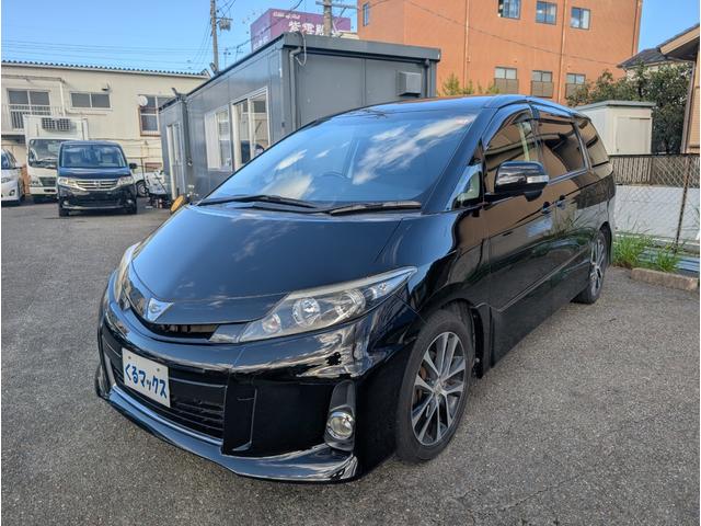 エスティマ アエラス 霊柩車/寝台車/搬送車/3名乗車/棺・ストレッチャー対応/HDDナビ/TV/CD/DVD/Bluetooth/バックカメラ/両側パワスラ/プッシュスタート/スマートキー/クルコン/ETC/禁煙車(9枚目)