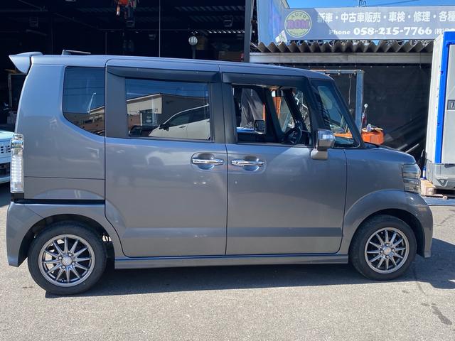 Ｎ－ＢＯＸカスタム Ｇ　スマートキー＆プッシュスタート　ＳＲＳ　ＷエアＢ　横滑り防止　パワーステアリング　マニュアルエアコン　セキュリティ　ＥＣＯＮモード　ＰＷ　キーフリー　ベンチシート　ＡＢＳ　アルミホイル（16枚目）