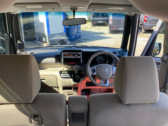 Ｎ－ＢＯＸ Ｇ・Ｌパッケージ　Ｉ－ＳＴＯＰ　ベンチ席　ＡＷ　全席ＰＷ　イモビライザー　衝突安全ボディ　ＡＡＣ　横滑り防止　スマートキー　ＡＢＳ　キーレスＥ　パワーステアリング　片側電動両側スライドドア　運転席エアバッグ（24枚目）