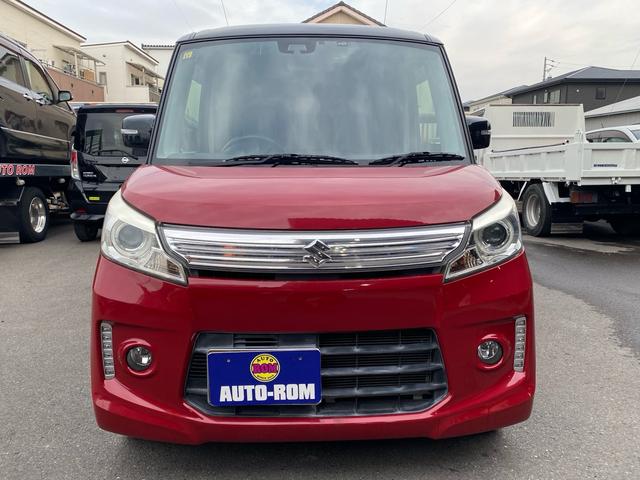 スペーシアカスタム XSリミテッド Bluetoothオーディオ セキュリティ フルフラットシート メモリナビ 助手席エアバッグ 衝突安全ボディ Bカメラ TV&ナビ フルセグ DVD再生 前席シートヒーター スマートキー パワステ(57枚目)