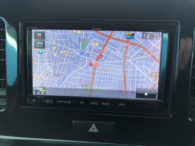 モコ X 禁煙車 新品タイヤ 新品バッテリー プッシュスタート スマートキー 社外フルセグナビ DVD再生 Bluetoothオーディオ バックカメラ ETC オートエアコン 純正14インチアルミ(6枚目)