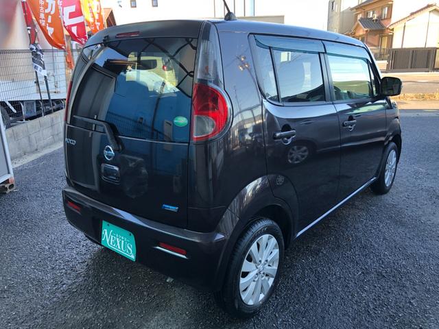 モコ X 禁煙車 新品タイヤ 新品バッテリー プッシュスタート スマートキー 社外フルセグナビ DVD再生 Bluetoothオーディオ バックカメラ ETC オートエアコン 純正14インチアルミ(19枚目)