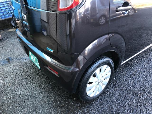 モコ X 禁煙車 新品タイヤ 新品バッテリー プッシュスタート スマートキー 社外フルセグナビ DVD再生 Bluetoothオーディオ バックカメラ ETC オートエアコン 純正14インチアルミ(32枚目)