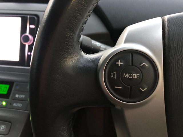 プリウス G 禁煙車 ハーフレザーシート パワーシート クルーズコントロール 純正フルセグナビ DVD再生 Bluetoothオーディオ バックカメラ ビルトインETC HIDヘッドライト オートエアコン(15枚目)