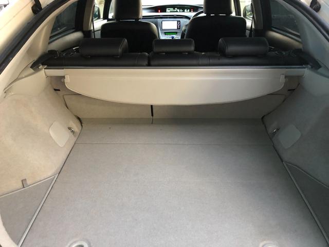 プリウス G 禁煙車 ハーフレザーシート パワーシート クルーズコントロール 純正フルセグナビ DVD再生 Bluetoothオーディオ バックカメラ ビルトインETC HIDヘッドライト オートエアコン(55枚目)