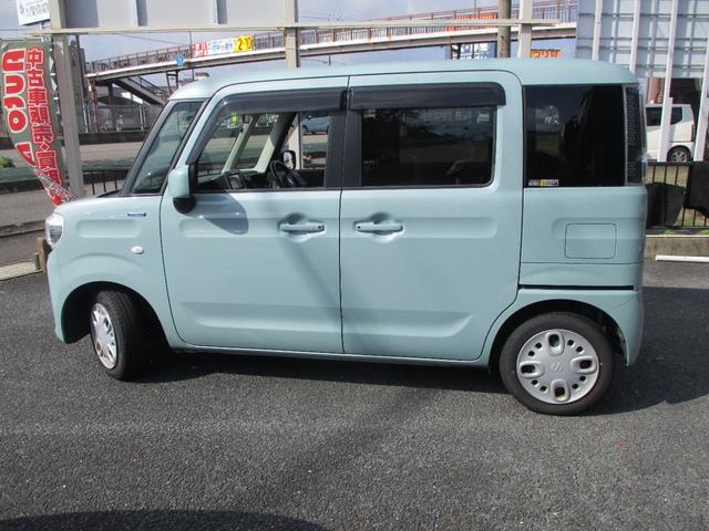スペーシア ハイブリッドＸ　車検整備付き　レーダーサポートブレーキ　両側パワースライドドア　バックカメラ　スマートキー　ナビＴＶＢｌｕｅｔｏｏｔｈシートヒーター　電動格納ミラーアイドリングストップ（4枚目）
