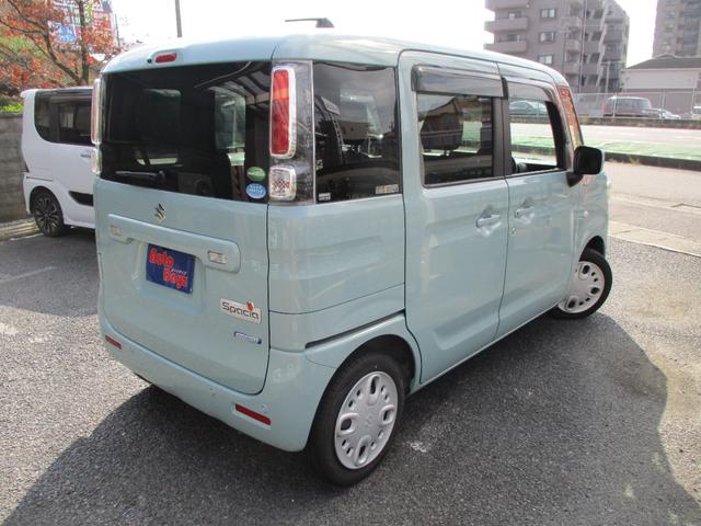 スペーシア ハイブリッドＸ　車検整備付き　レーダーサポートブレーキ　両側パワースライドドア　バックカメラ　スマートキー　ナビＴＶＢｌｕｅｔｏｏｔｈシートヒーター　電動格納ミラーアイドリングストップ（10枚目）