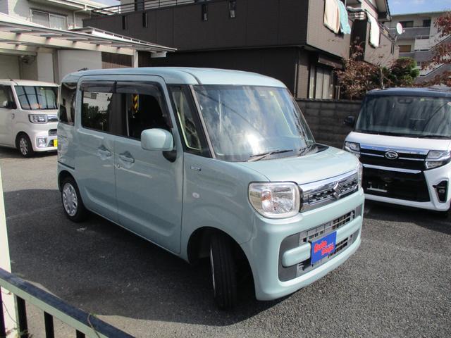 スペーシア ハイブリッドＸ　車検整備付き　レーダーサポートブレーキ　両側パワースライドドア　バックカメラ　スマートキー　ナビＴＶＢｌｕｅｔｏｏｔｈシートヒーター　電動格納ミラーアイドリングストップ（12枚目）