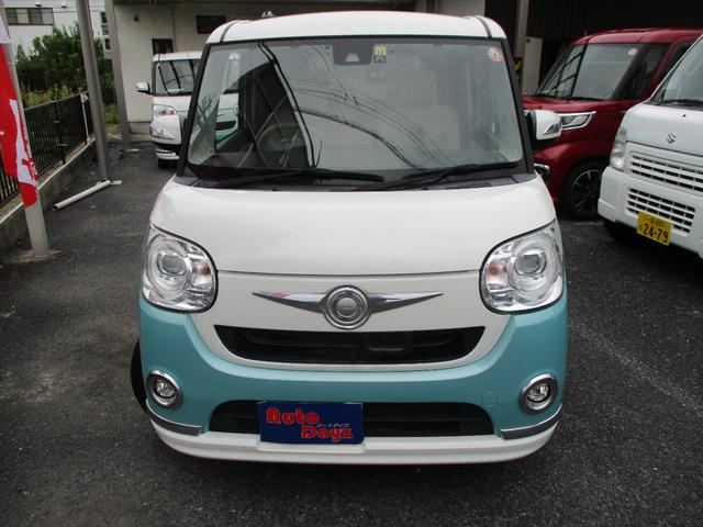 ムーヴキャンバス Ｇメイクアップ　ＳＡＩＩ　車検整備付き　禁煙車　両側パワースライドドア　ナビ　ＴＶ　Ｂｌｕｅｔｏｏｔｈ　バックカメラ　前後ドラレコ　スマアシブレーキ　ＥＴＣ　スマートキー　プッシュスイッチ　エコアイドル　アイドリングストップ（14枚目）