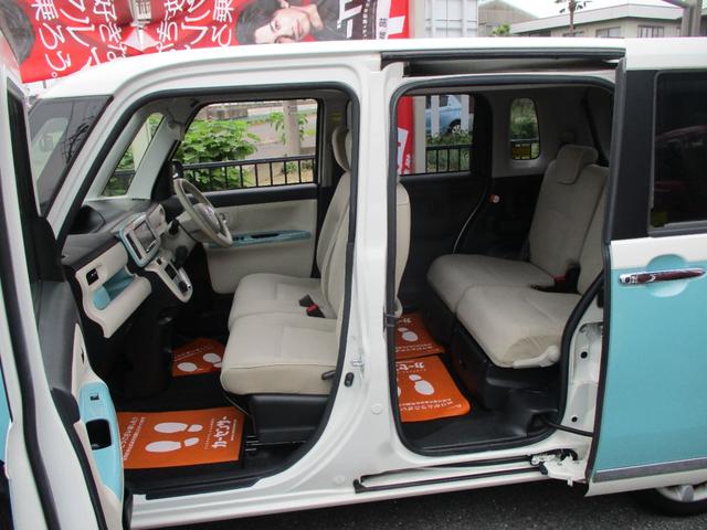 ムーヴキャンバス Ｇメイクアップ　ＳＡＩＩ　車検整備付き　禁煙車　両側パワースライドドア　ナビ　ＴＶ　Ｂｌｕｅｔｏｏｔｈ　バックカメラ　前後ドラレコ　スマアシブレーキ　ＥＴＣ　スマートキー　プッシュスイッチ　エコアイドル　アイドリングストップ（40枚目）