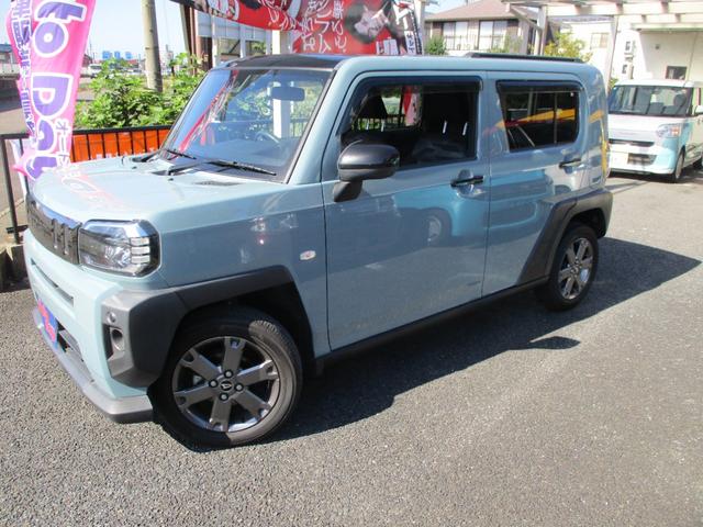タフト Ｇターボ　車検整備付き　禁煙車　レーダークルーズコントロール　ナビ　ＴＶ　Ｂｌｕｅｔｏｏｔｈ　バックカメラ　ドラレコ　シートヒーター　電子パーキングブレーキ　純正アルミ　スマートキー　ＬＥＤヘッドランプ　ＥＴＣ（4枚目）
