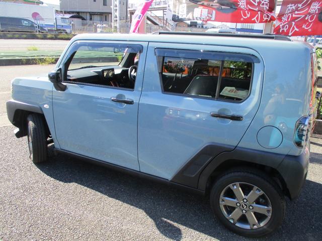 タフト Ｇターボ　車検整備付き　禁煙車　レーダークルーズコントロール　ナビ　ＴＶ　Ｂｌｕｅｔｏｏｔｈ　バックカメラ　ドラレコ　シートヒーター　電子パーキングブレーキ　純正アルミ　スマートキー　ＬＥＤヘッドランプ　ＥＴＣ（7枚目）