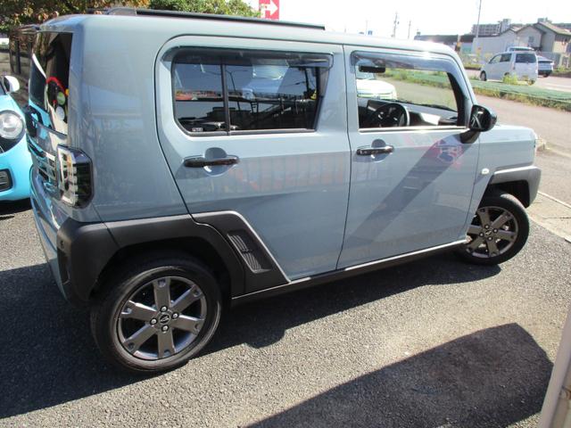 タフト Ｇターボ　車検整備付き　禁煙車　レーダークルーズコントロール　ナビ　ＴＶ　Ｂｌｕｅｔｏｏｔｈ　バックカメラ　ドラレコ　シートヒーター　電子パーキングブレーキ　純正アルミ　スマートキー　ＬＥＤヘッドランプ　ＥＴＣ（11枚目）