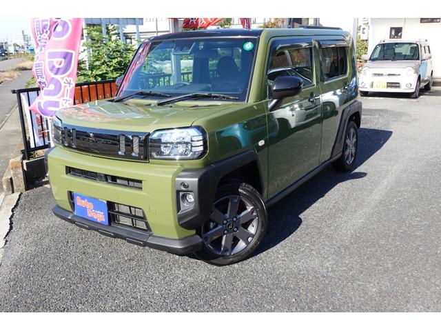 タフト Ｇ　車検整備付き　禁煙車　ナビ　ＴＶ　Ｂｌｕｅｔｏｏｔｈ　バックカメラ　ＥＴＣ　ドラレコ　シートヒーター　グラスルーフ　スマートキー　電動パーキング　純正アルミ（4枚目）