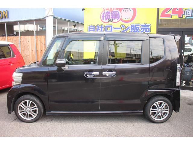 N-BOX+カスタム G・Lパッケージ 衝突安全ボディ エアコン キーレス ABS 運転席助手席エアバック ESC ベンチシート パワーウィンドウ パワステ セキュリティアラーム プッシュスタートスマートキー ECOモード(13枚目)