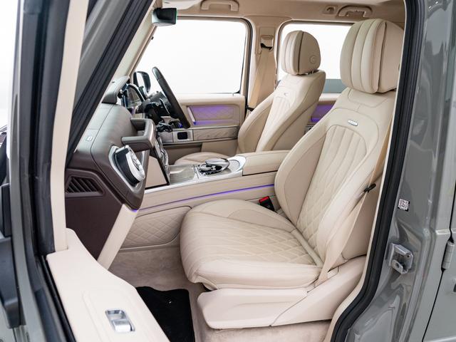 Ｇクラス Ｇ６３　ＡＭＧレザーエクスクルーシブパッケージ　保証付　ＡＭＧ世田谷オーダープログラム　特別色クラシックグレー　純正ナイトパッケージ　マットブラック２２インチ　ホワイトウッドインテリアトリム　レザーエクスクルーシブＰＫＧ　マヌファクトゥーアＰプラス（46枚目）
