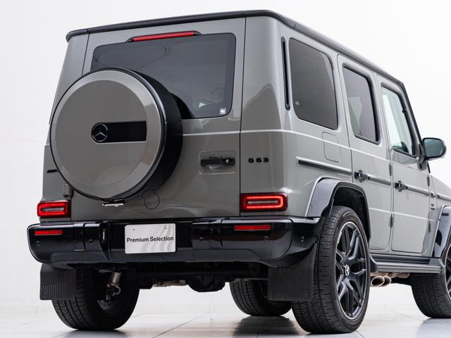Ｇクラス Ｇ６３　ＡＭＧレザーエクスクルーシブパッケージ　保証付　ＡＭＧ世田谷オーダープログラム　特別色クラシックグレー　純正ナイトパッケージ　マットブラック２２インチ　ホワイトウッドインテリアトリム　レザーエクスクルーシブＰＫＧ　マヌファクトゥーアＰプラス（55枚目）