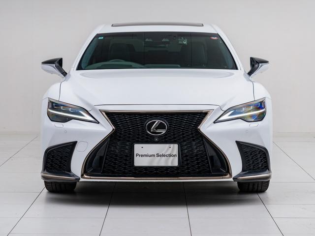 LS LS500 Fスポーツ 保証付 赤黒コンビシート サンルーフ レクサスセーフティシステム+ ヒーター&ベンチレーション 20インチ純正アルミ デジタルインナーミラー パワートランク エアサスペンション ステアリングヒーター(5枚目)
