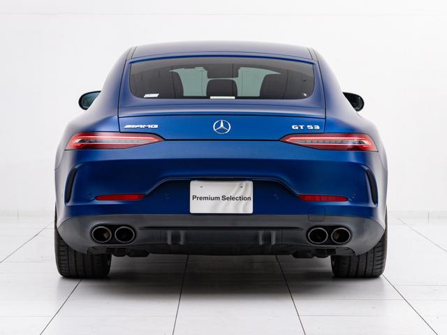 ＧＴ ４ドアクーペ ５３　４マチック＋　保証付　フルレザー仕様インテリア　ダイヤモンドステッチ入りナッパレザー　ＯＰ純正マットカラー　ＡＭＧエクステリアナイトパッケージ　ＡＭＧ　ＲＩＤＥ　ＣＯＮＴＲＯＬ＋エアサス　アップルカープレイ　地デジ（13枚目）