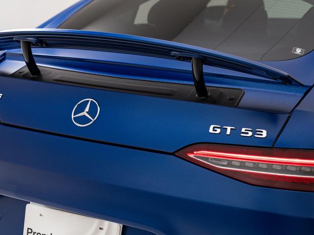 ＧＴ ４ドアクーペ ５３　４マチック＋　保証付　フルレザー仕様インテリア　ダイヤモンドステッチ入りナッパレザー　ＯＰ純正マットカラー　ＡＭＧエクステリアナイトパッケージ　ＡＭＧ　ＲＩＤＥ　ＣＯＮＴＲＯＬ＋エアサス　アップルカープレイ　地デジ（17枚目）