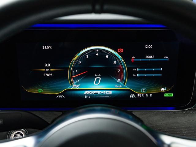 ＧＴ ４ドアクーペ ５３　４マチック＋　保証付　フルレザー仕様インテリア　ダイヤモンドステッチ入りナッパレザー　ＯＰ純正マットカラー　ＡＭＧエクステリアナイトパッケージ　ＡＭＧ　ＲＩＤＥ　ＣＯＮＴＲＯＬ＋エアサス　アップルカープレイ　地デジ（33枚目）