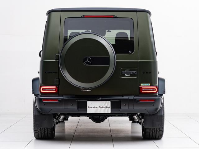 Gクラス G63 ブラックアクセントエディション 保証付 60台限定ブラックアクセントエディション 初採用フルレザーパッケージ 純正AMGナイトパッケージ&ツートンボディ マヌファクトゥーアプログラムプラス 専用ブラックエグゾースト ダーククローム(15枚目)