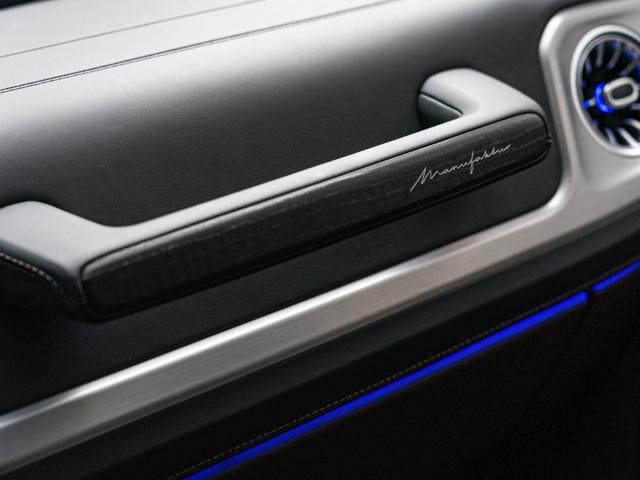 Gクラス G63 ブラックアクセントエディション 保証付 60台限定ブラックアクセントエディション 初採用フルレザーパッケージ 純正AMGナイトパッケージ&ツートンボディ マヌファクトゥーアプログラムプラス 専用ブラックエグゾースト ダーククローム(46枚目)