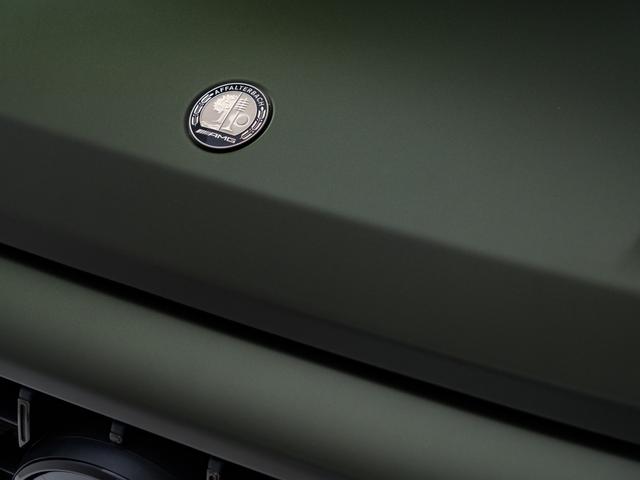 Gクラス G63 ブラックアクセントエディション 保証付 60台限定ブラックアクセントエディション 初採用フルレザーパッケージ 純正AMGナイトパッケージ&ツートンボディ マヌファクトゥーアプログラムプラス 専用ブラックエグゾースト ダーククローム(56枚目)
