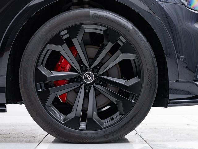 Q8 55TFSIクワトロ Sライン 保証付 RS仕様グリル F/S/Rエアロ カーボンハンドル Sラインプラス 車高調整機能付エアサス パノラマルーフ 純正22インチ 光輝レッドキャリパー バングアンドオルフセン サラウンドビューカメラ(22枚目)