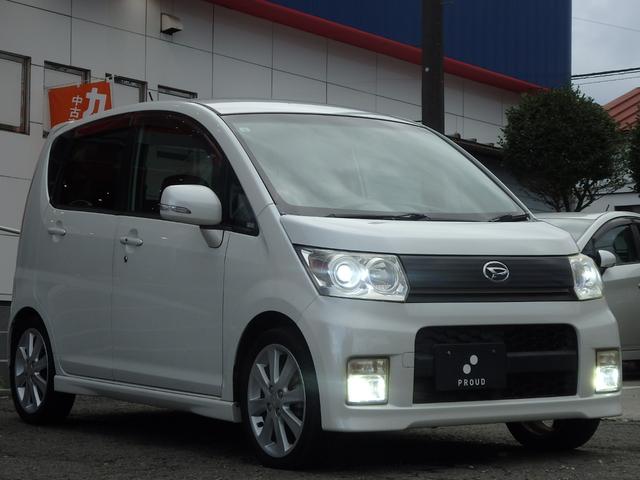 ムーヴ カスタム　ＲＳ　１年保証付　後期型　社外ＨＤＤナビ　ＥＴＣ　ターボ　ＣＤ・ＤＶＤ再生　ＣＤ録音　社外ＬＥＤヘッドライト　オートエアコン　電動格納ミラー　純正アルミホイール　タイミングチェーン　ベンチシート　ラジオ（5枚目）