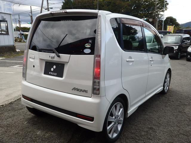 ムーヴ カスタム　ＲＳ　１年保証付　後期型　社外ＨＤＤナビ　ＥＴＣ　ターボ　ＣＤ・ＤＶＤ再生　ＣＤ録音　社外ＬＥＤヘッドライト　オートエアコン　電動格納ミラー　純正アルミホイール　タイミングチェーン　ベンチシート　ラジオ（7枚目）