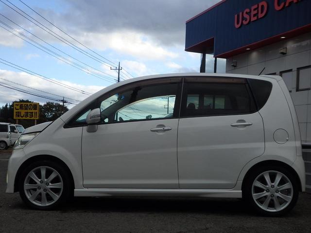 ムーヴ カスタム　ＲＳ　１年保証付　後期型　社外ＨＤＤナビ　ＥＴＣ　ターボ　ＣＤ・ＤＶＤ再生　ＣＤ録音　社外ＬＥＤヘッドライト　オートエアコン　電動格納ミラー　純正アルミホイール　タイミングチェーン　ベンチシート　ラジオ（11枚目）