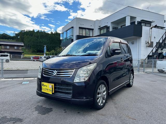 ワゴンＲ ＦＸリミテッド　アイドリングストップ車　デュアルエアバック　盗難警報装置　パワーウィンドー　フロントベンチシート　ＡＡＣ　インテリキー　フルフラットシート　運転席エアバック　ＰＳ　キーレスキー　ＡＢＳ　衝突安全ボディ（2枚目）