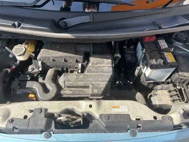 スペーシア Ｇ　アイドリングストップ機能　シ－トヒ－タ－　Ｗエアバッグ　スマートキー＆プッシュスタート　フルオートエアコン　盗難防止装置　パワステ　フルフラットシート　ベンチシート　ＡＢＳ　キーレス　パワーウィンドウ（11枚目）