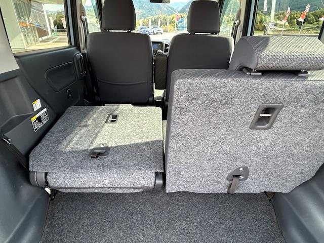 スペーシア Ｇ　アイドリングストップ機能　シ－トヒ－タ－　Ｗエアバッグ　スマートキー＆プッシュスタート　フルオートエアコン　盗難防止装置　パワステ　フルフラットシート　ベンチシート　ＡＢＳ　キーレス　パワーウィンドウ（26枚目）