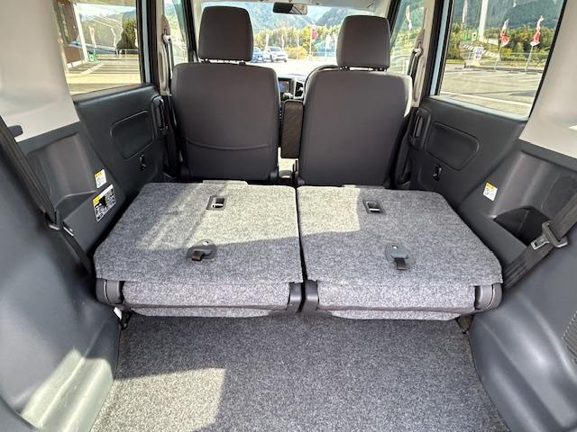 スペーシア Ｇ　アイドリングストップ機能　シ－トヒ－タ－　Ｗエアバッグ　スマートキー＆プッシュスタート　フルオートエアコン　盗難防止装置　パワステ　フルフラットシート　ベンチシート　ＡＢＳ　キーレス　パワーウィンドウ（27枚目）