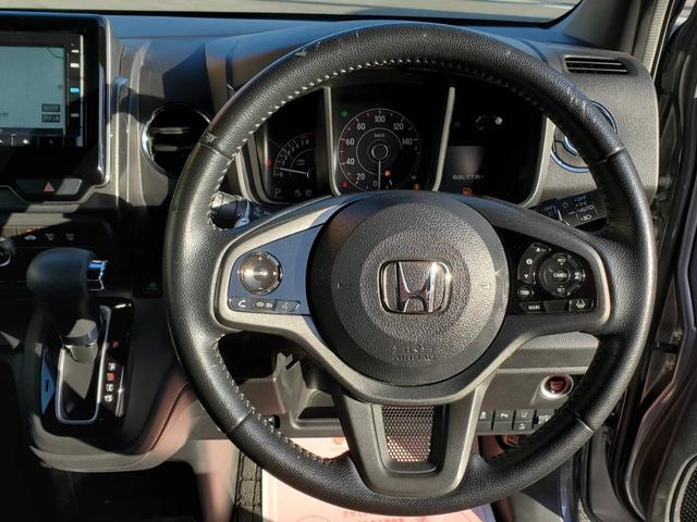 Ｎ－ＷＧＮカスタム Ｌ・ターボホンダセンシング　ブレーキサポート　盗難警報装置　衝突安全ボディ　横滑り防止機能　サイドエアバック　クルーズＣ　クリアランスソナ　ＬＥＤヘッド　シ－トヒ－タ－　リヤカメラ　タ－ボ　ＡＡＣ　Ａストップ　ＡＢＳ　ＥＴＣ付き（14枚目）