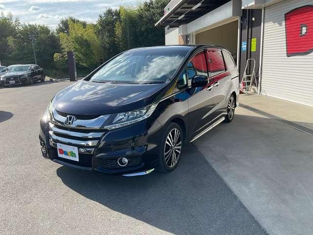 オデッセイ 2.4 アブソルート EX 自社 ローン 信用回復ローン メーカー純正ナビ・フルセグTV・bluetooth・全方位カメラ・ETC・両側電動スライドドア・アイドリングストップ・LEDオートライト・純正後席モニター・HDMI端子・(9枚目)