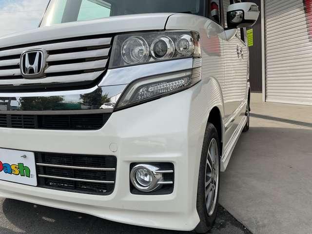 Ｎ－ＢＯＸカスタム Ｇ・ターボパッケージ　イクリプス製ナビ・フルセグ・ＤＶＤ再生・バックカメラ・ＥＴＣ・両側パワースライドドア・ＨＩＤオートライト・パドルシフト・リアチップアップシート・純正アルミ・スマートキー（13枚目）