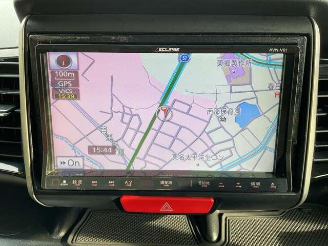 Ｎ－ＢＯＸカスタム Ｇ・ターボパッケージ　イクリプス製ナビ・フルセグ・ＤＶＤ再生・バックカメラ・ＥＴＣ・両側パワースライドドア・ＨＩＤオートライト・パドルシフト・リアチップアップシート・純正アルミ・スマートキー（28枚目）