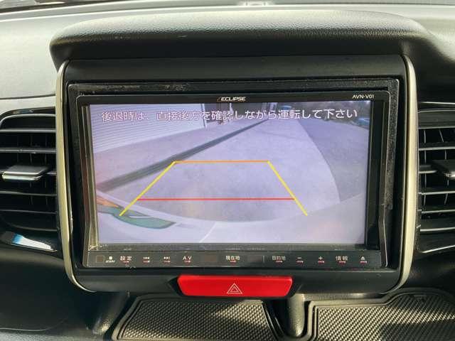 Ｎ－ＢＯＸカスタム Ｇ・ターボパッケージ　イクリプス製ナビ・フルセグ・ＤＶＤ再生・バックカメラ・ＥＴＣ・両側パワースライドドア・ＨＩＤオートライト・パドルシフト・リアチップアップシート・純正アルミ・スマートキー（30枚目）