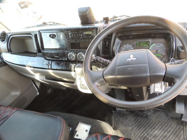 キャンター 平ボディ2.0t タダノ3ダンクレーン(ZE263HR)ラジコン付 フックイン アウタリガー バックビューカメラ メッキパーツ 左電動格納ミラー 荷台内寸法(283X179X38)(15枚目)